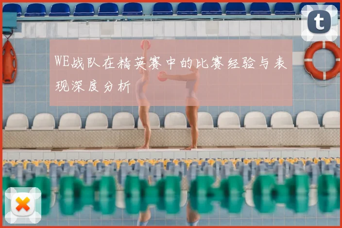WE战队在精英赛中的比赛经验与表现深度分析