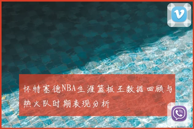 怀特塞德NBA生涯篮板王数据回顾与热火队时期表现分析